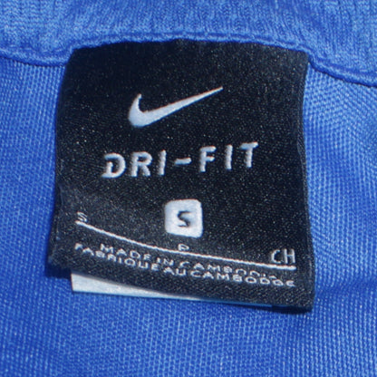 Mens UK Size S Nike Blue Full Zip Sweatshirt