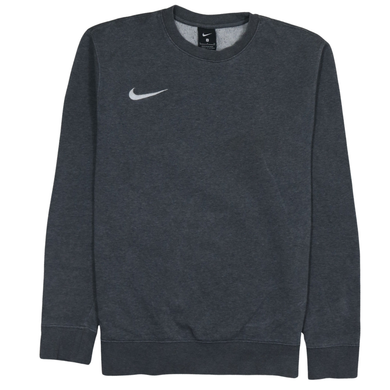 Mens UK Size S Nike Grey Pullover Sweatshirt
