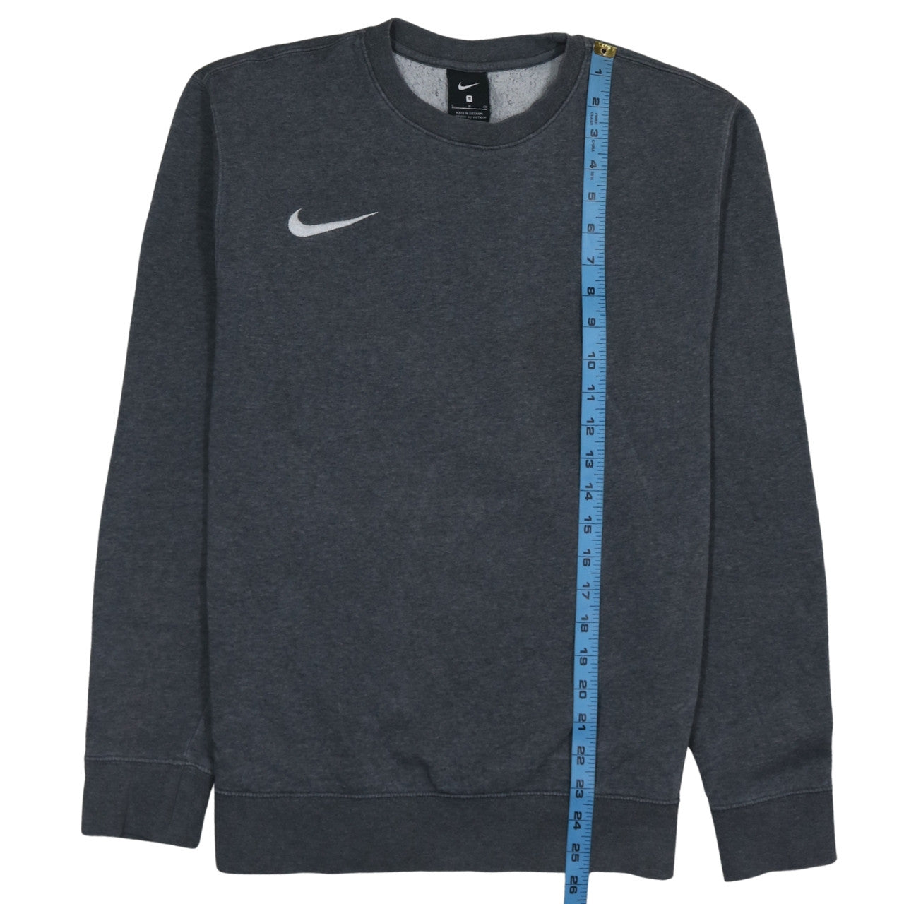 Mens UK Size S Nike Grey Pullover Sweatshirt