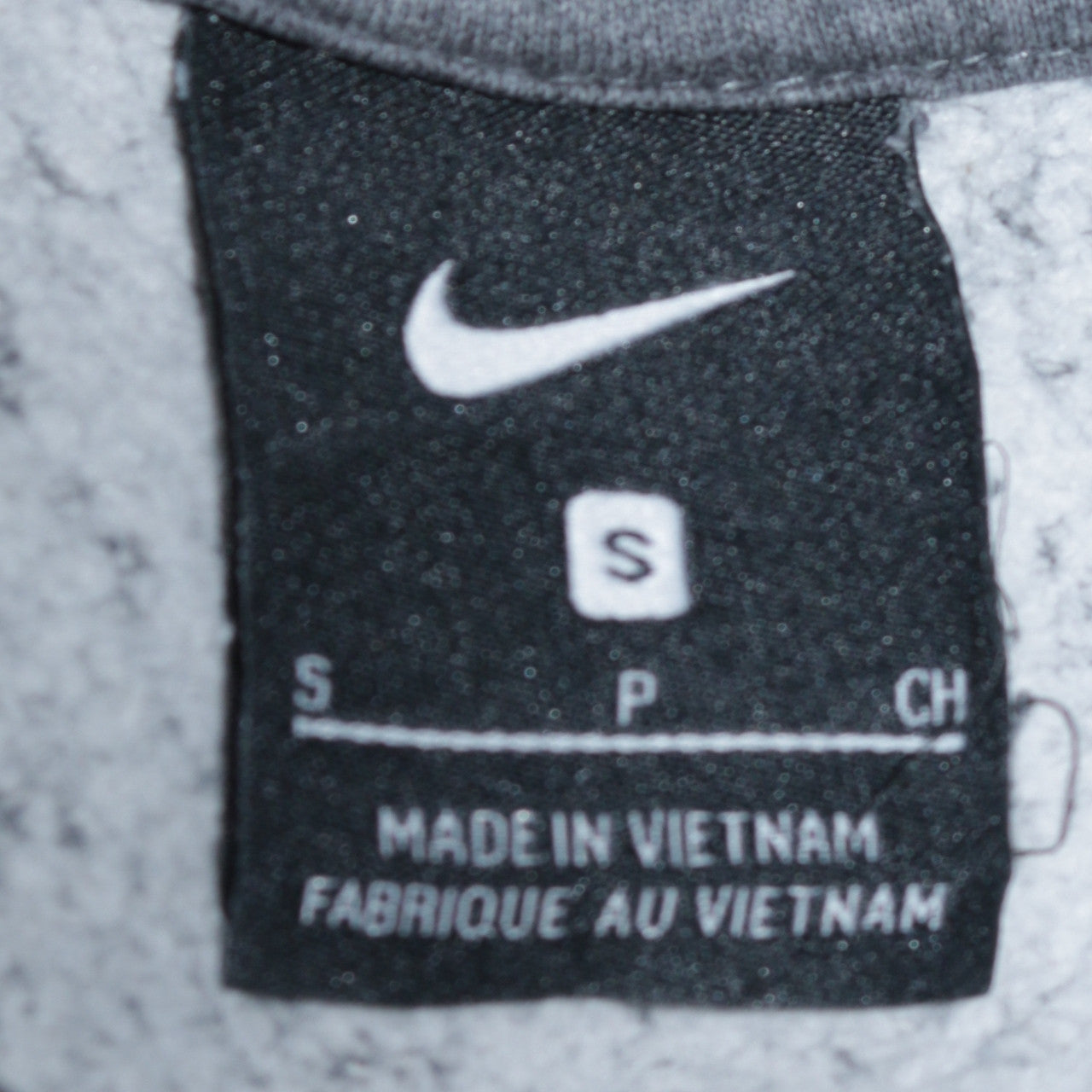 Mens UK Size S Nike Grey Pullover Sweatshirt