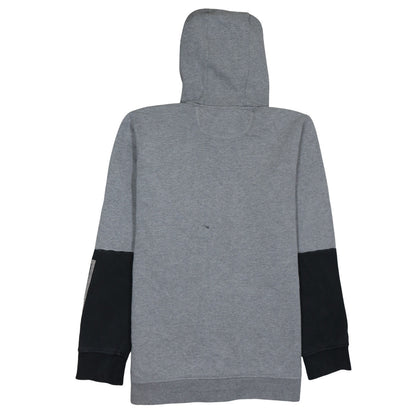 Mens UK Size L adidas Grey Full Zip Hoodie