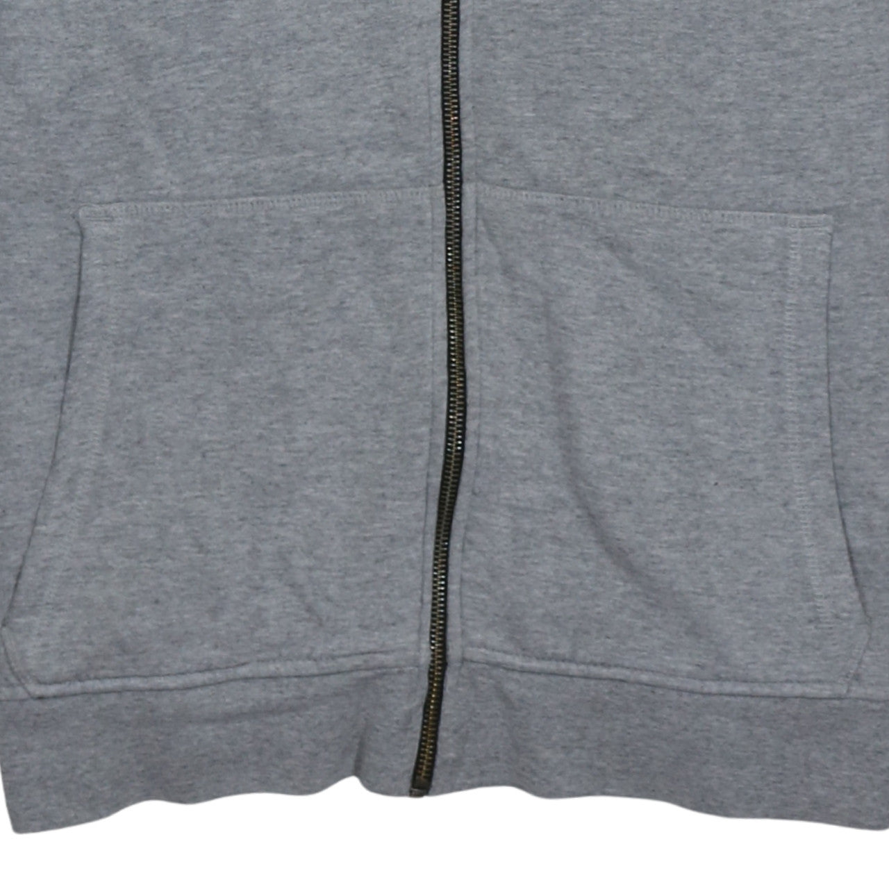 Mens UK Size L adidas Grey Full Zip Hoodie