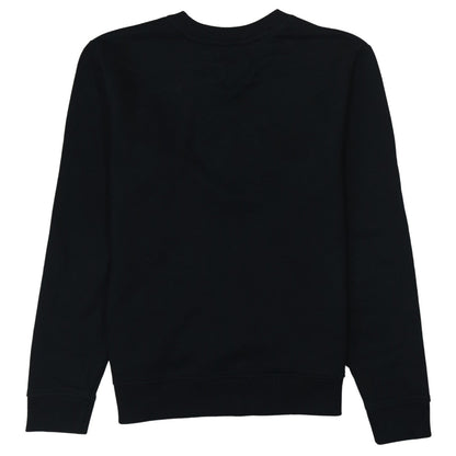 Mens UK Size M Tommy Jeans Black Pullover Sweatshirt
