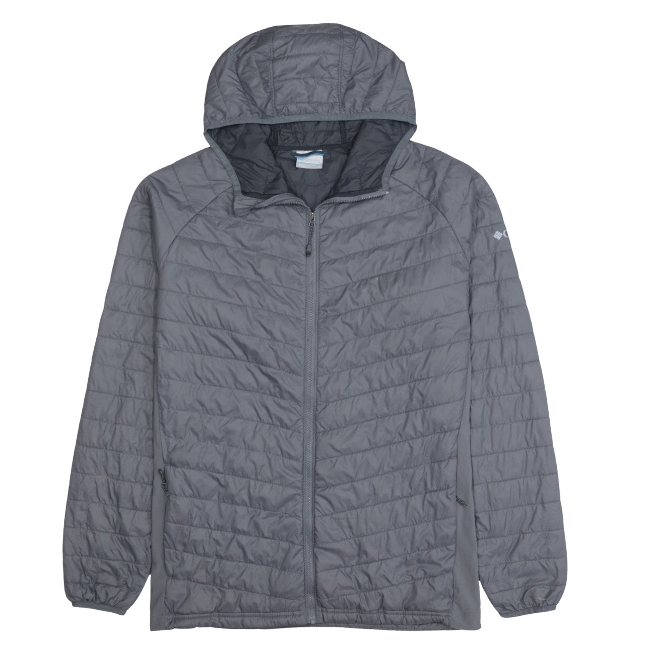 Mens UK Size L Columbia Grey Puffer Jacket