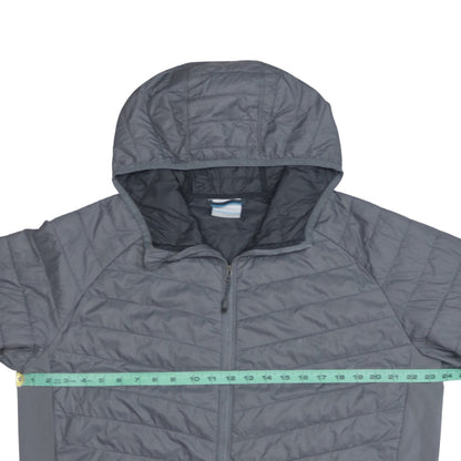 Mens UK Size L Columbia Grey Puffer Jacket