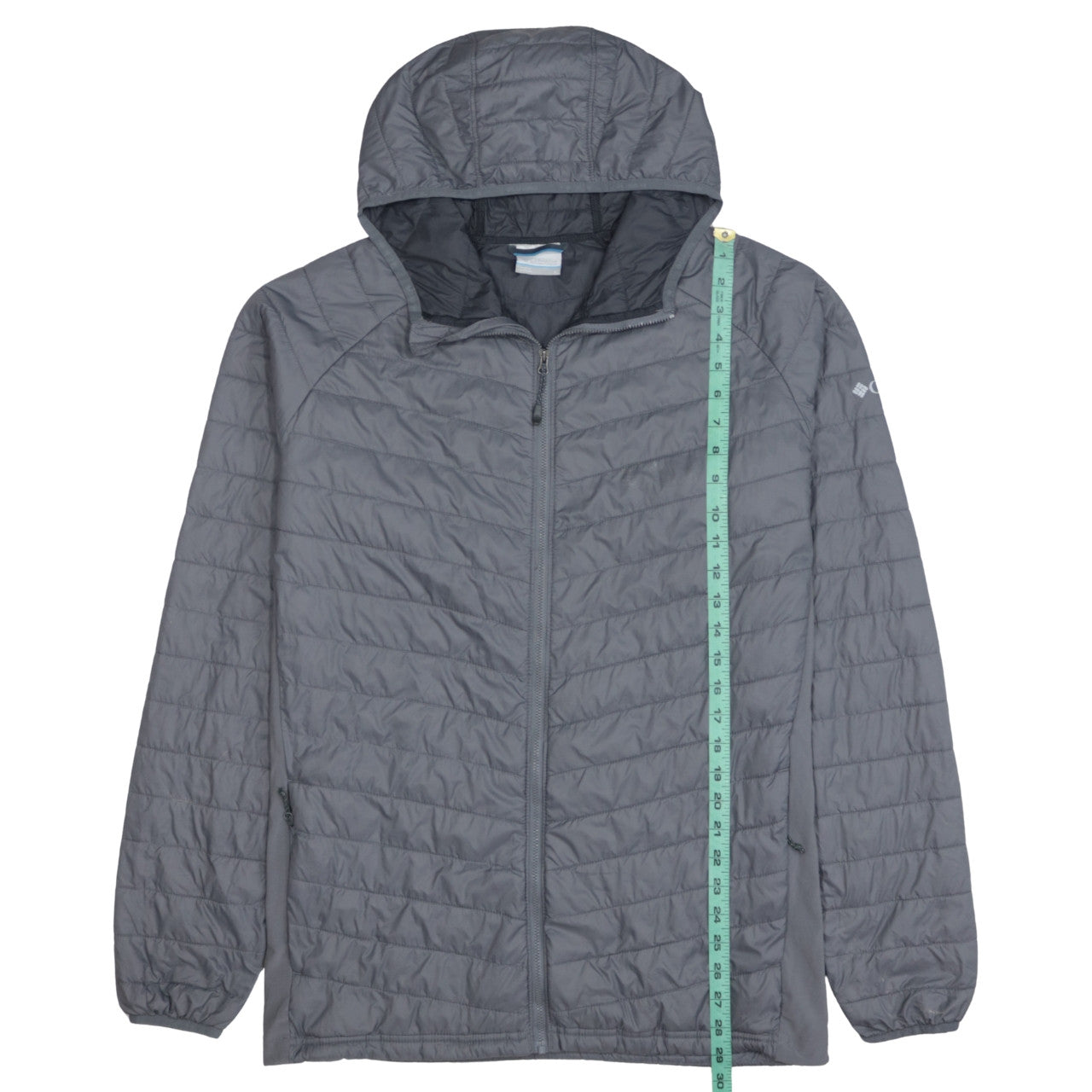 Mens UK Size L Columbia Grey Puffer Jacket