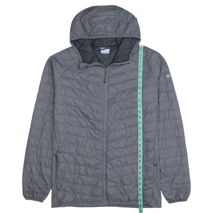 Mens UK Size L Columbia Grey Puffer Jacket