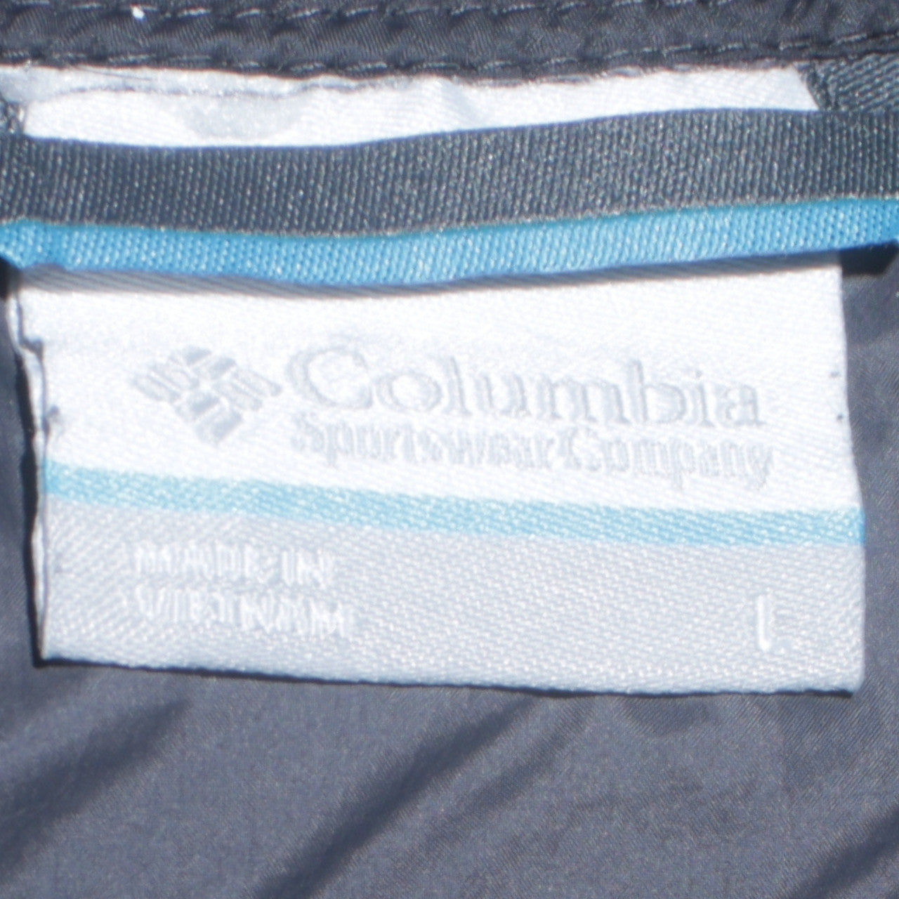 Mens UK Size L Columbia Grey Puffer Jacket