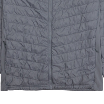 Mens UK Size L Columbia Grey Puffer Jacket