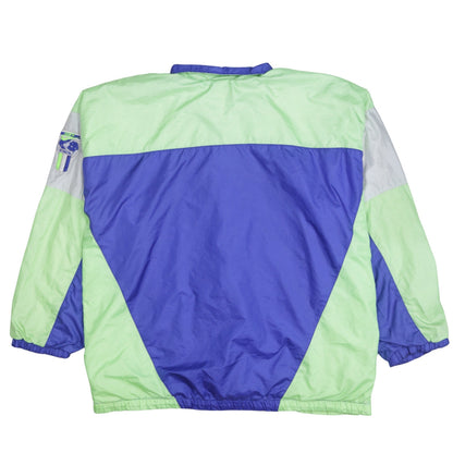 Mens UK Size 2XL Nike Blue Windbreaker Coat