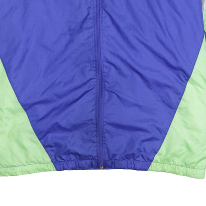Mens UK Size 2XL Nike Blue Windbreaker Coat