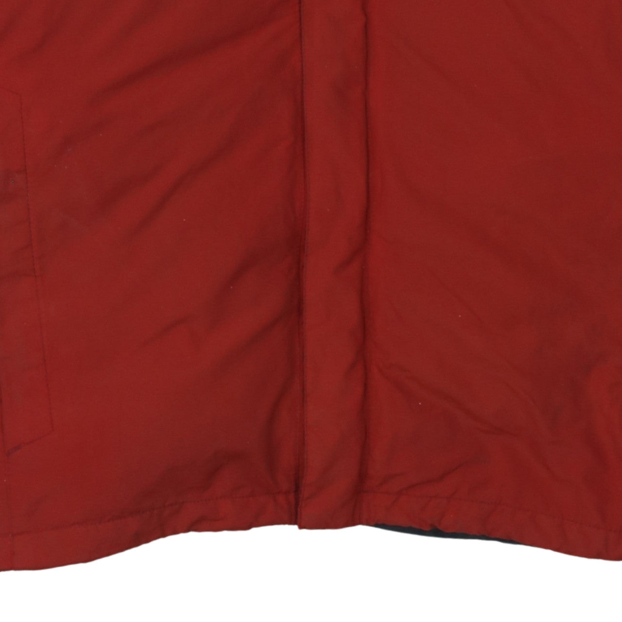 Mens UK Size L The North Face Red Parka Coat