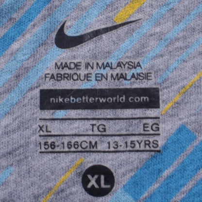 Girls UK Size XL Nike Blue Pullover Hoodie