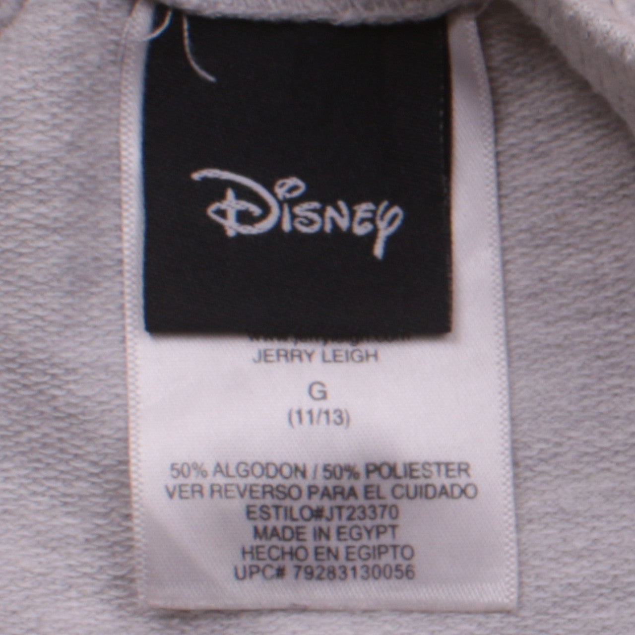 Teens UK Size 11/13 Disney Grey Pullover Sweatshirt