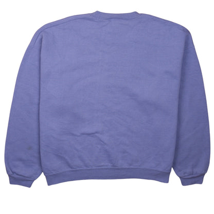 Womens UK Size L Russell Athletic Blue Pullover Sweatshirt