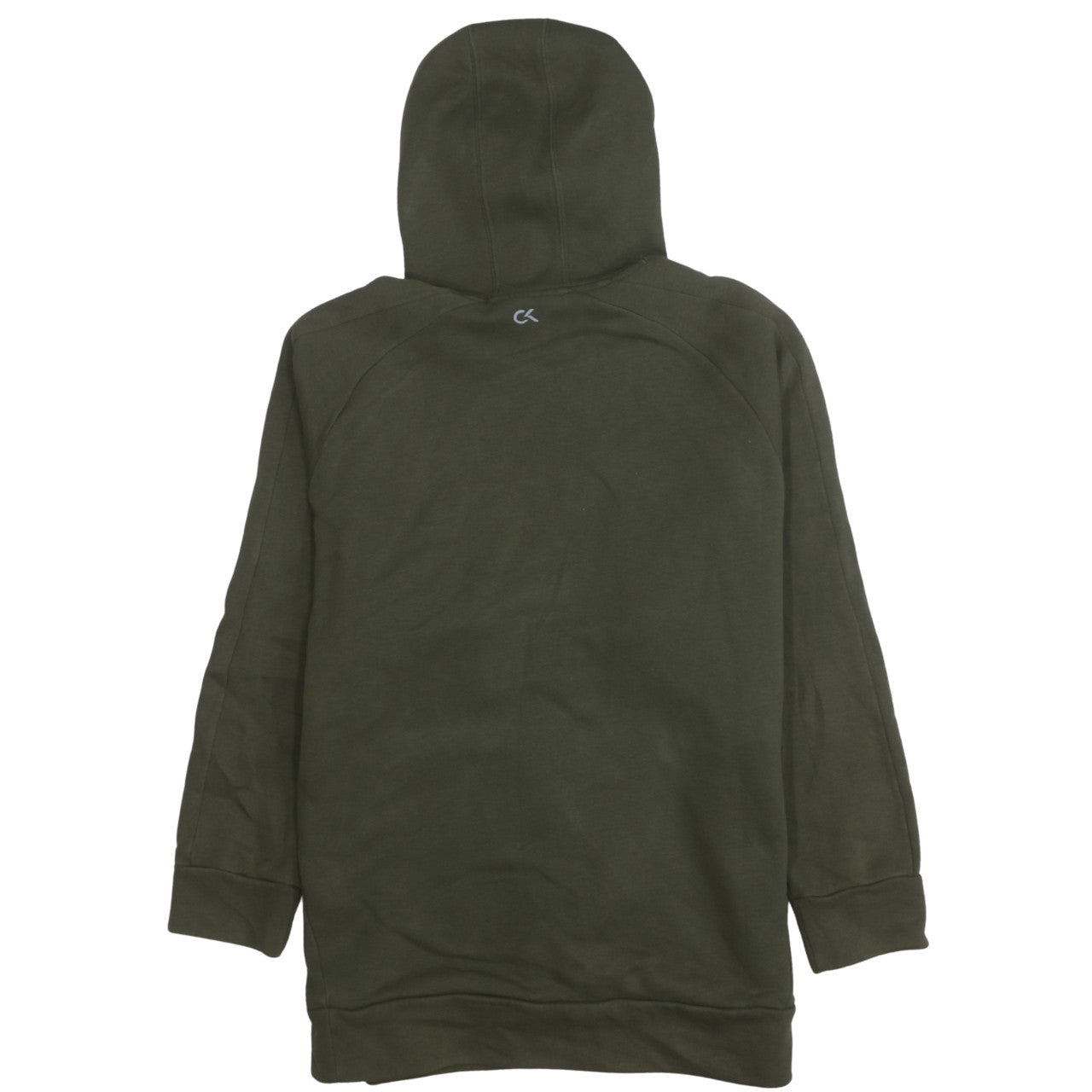 Mens UK Size XS Calvin Klein Green Pullover Hoodie