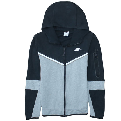 Mens UK Size S Nike Grey Full Zip Hoodie