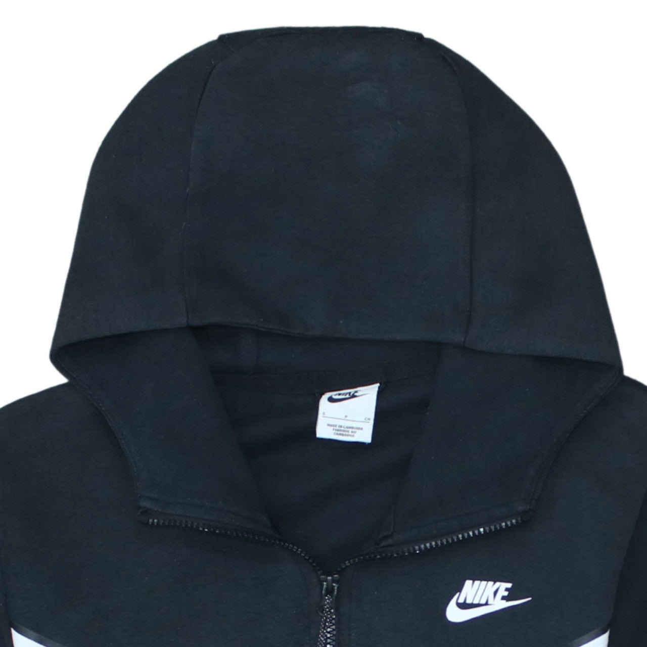 Mens UK Size S Nike Grey Full Zip Hoodie