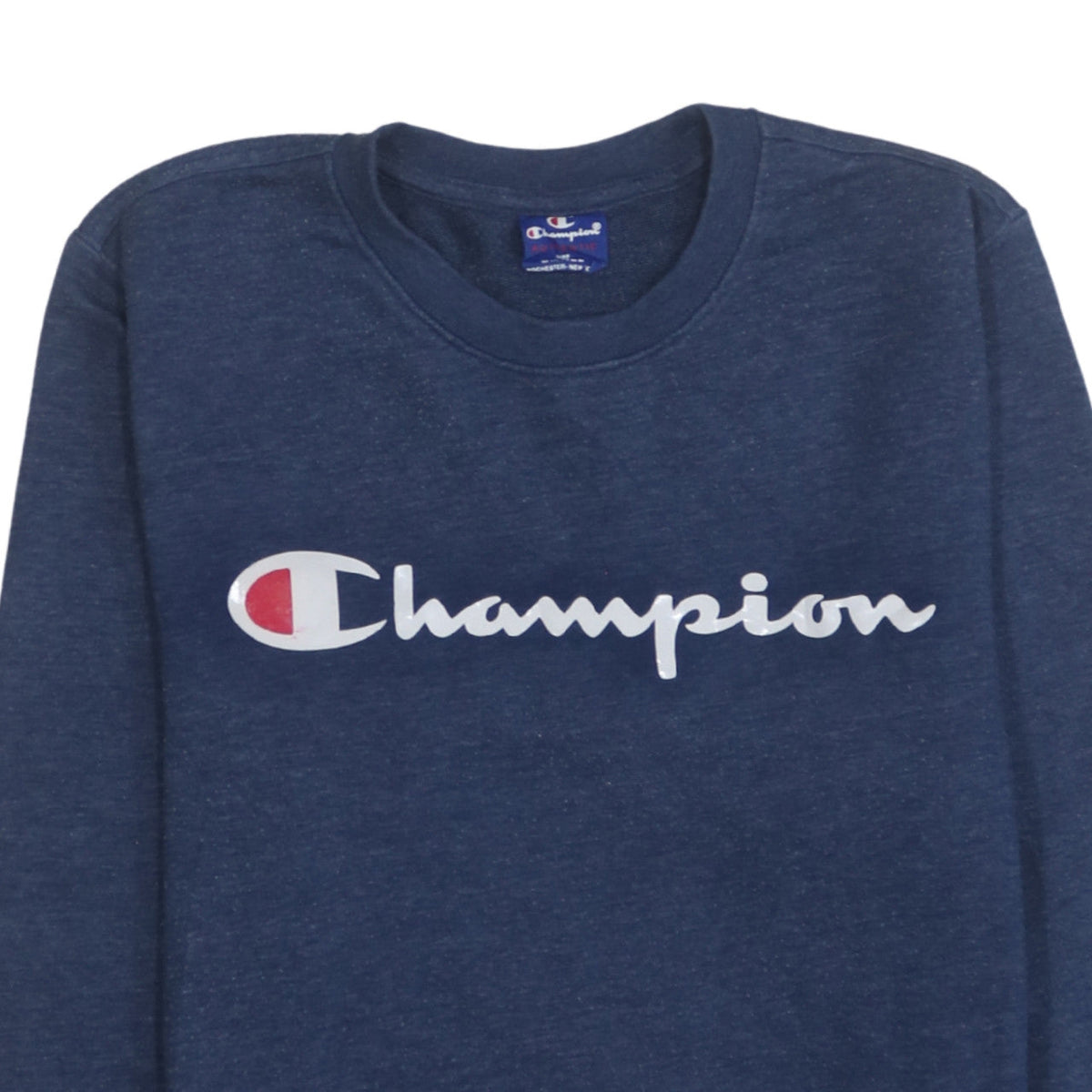Mens UK Size S Champion Blue Pullover Sweatshirt
