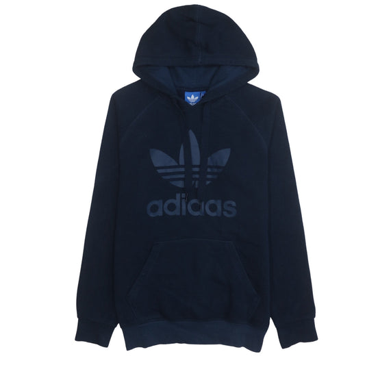 Mens UK Size S adidas Blue Pullover Hoodie