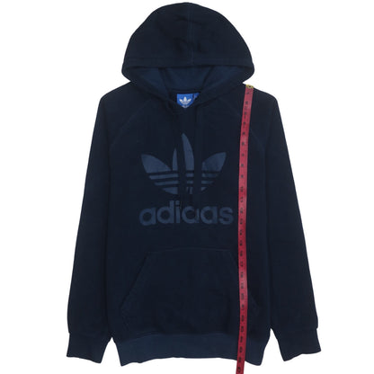 Mens UK Size S adidas Blue Pullover Hoodie