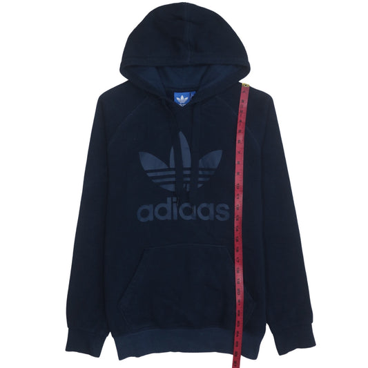 Mens UK Size S adidas Blue Pullover Hoodie