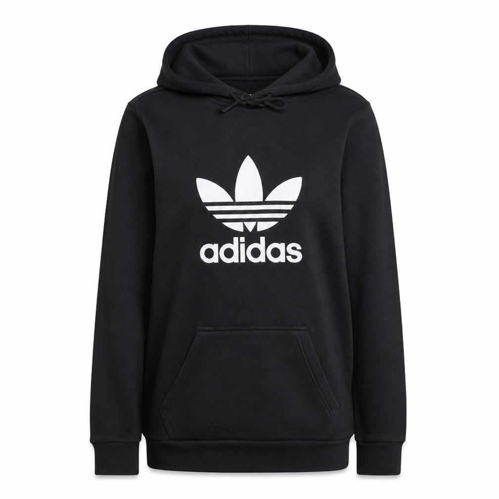 Womens UK Size S adidas Black Pullover Hoodie