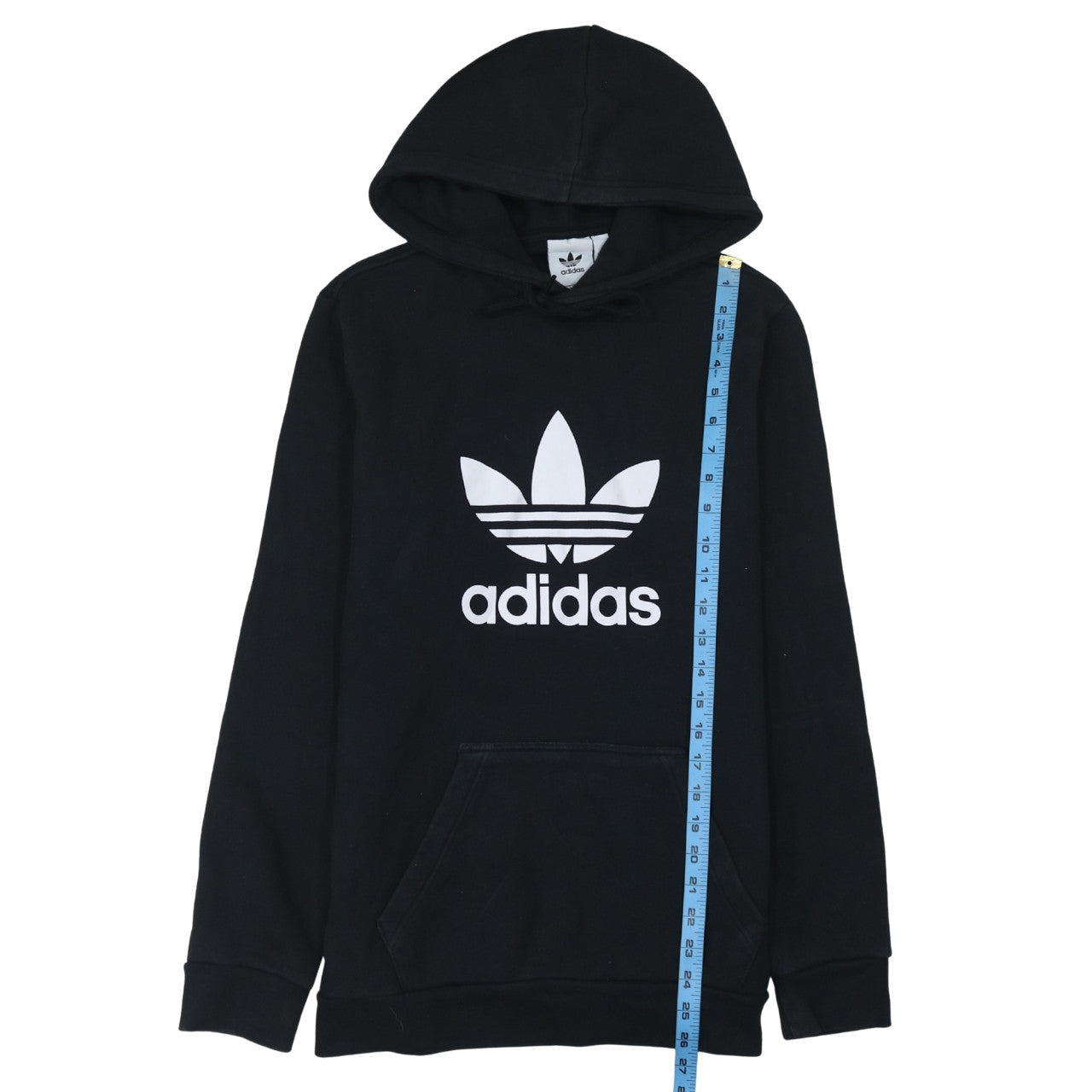 Womens UK Size S adidas Black Pullover Hoodie