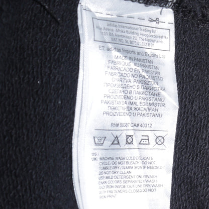 Womens UK Size S adidas Black Pullover Hoodie