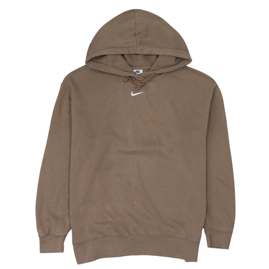 Mens UK Size S Nike Brown Pullover Hoodie