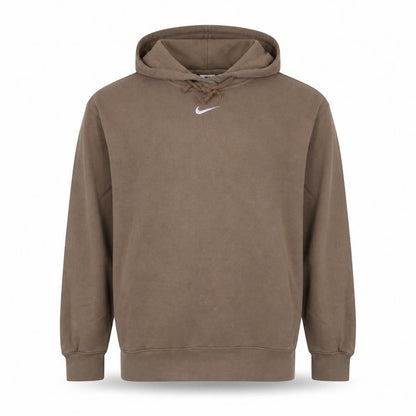 Mens UK Size S Nike Brown Pullover Hoodie