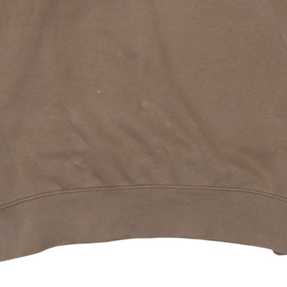 Mens UK Size S Nike Brown Pullover Hoodie
