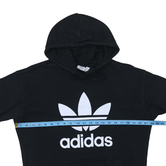 Womens UK Size 12 adidas Black Pullover Hoodie