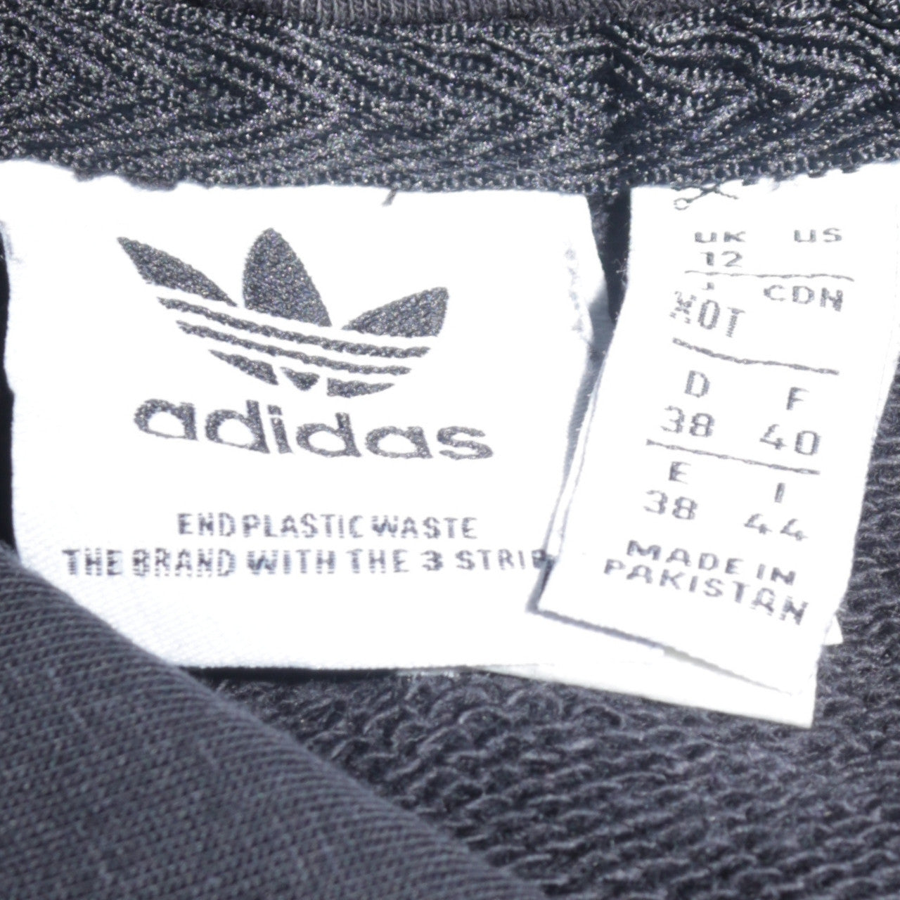Womens UK Size 12 adidas Black Pullover Hoodie