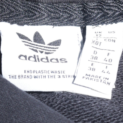 Womens UK Size 12 adidas Black Pullover Hoodie