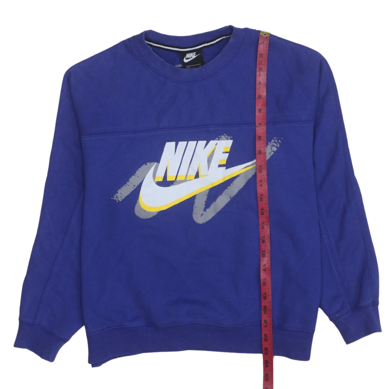 Womens UK Size S Nike Blue Pullover Sweatshirt