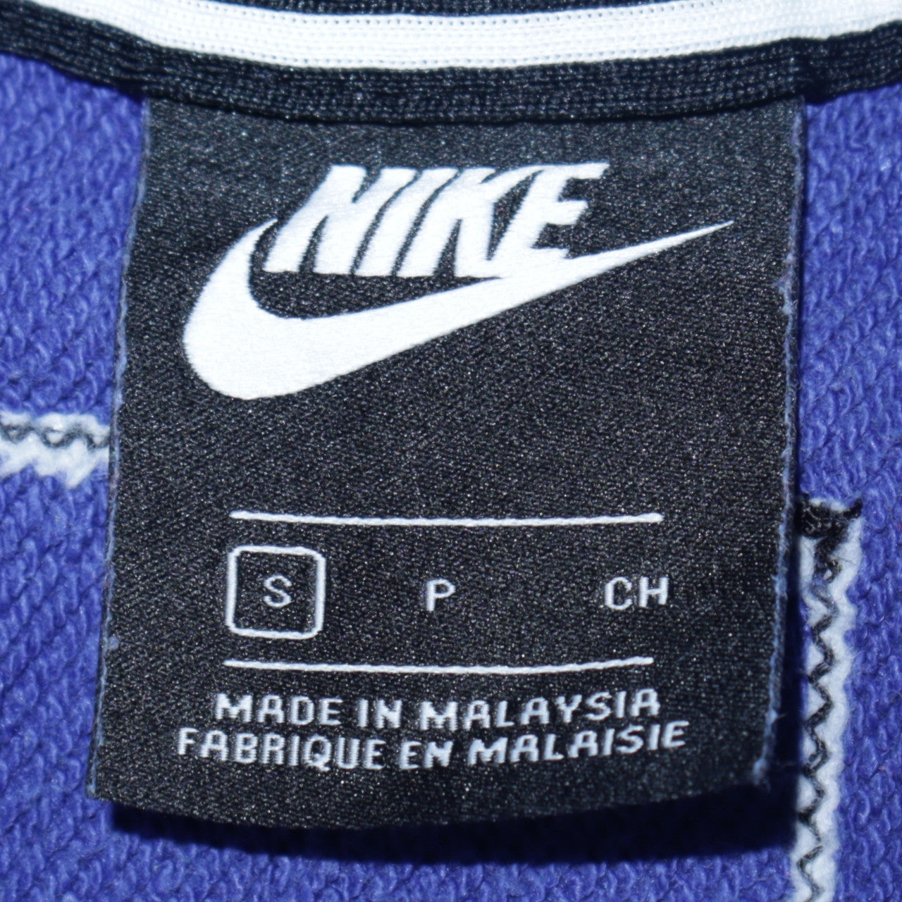 Womens UK Size S Nike Blue Pullover Sweatshirt