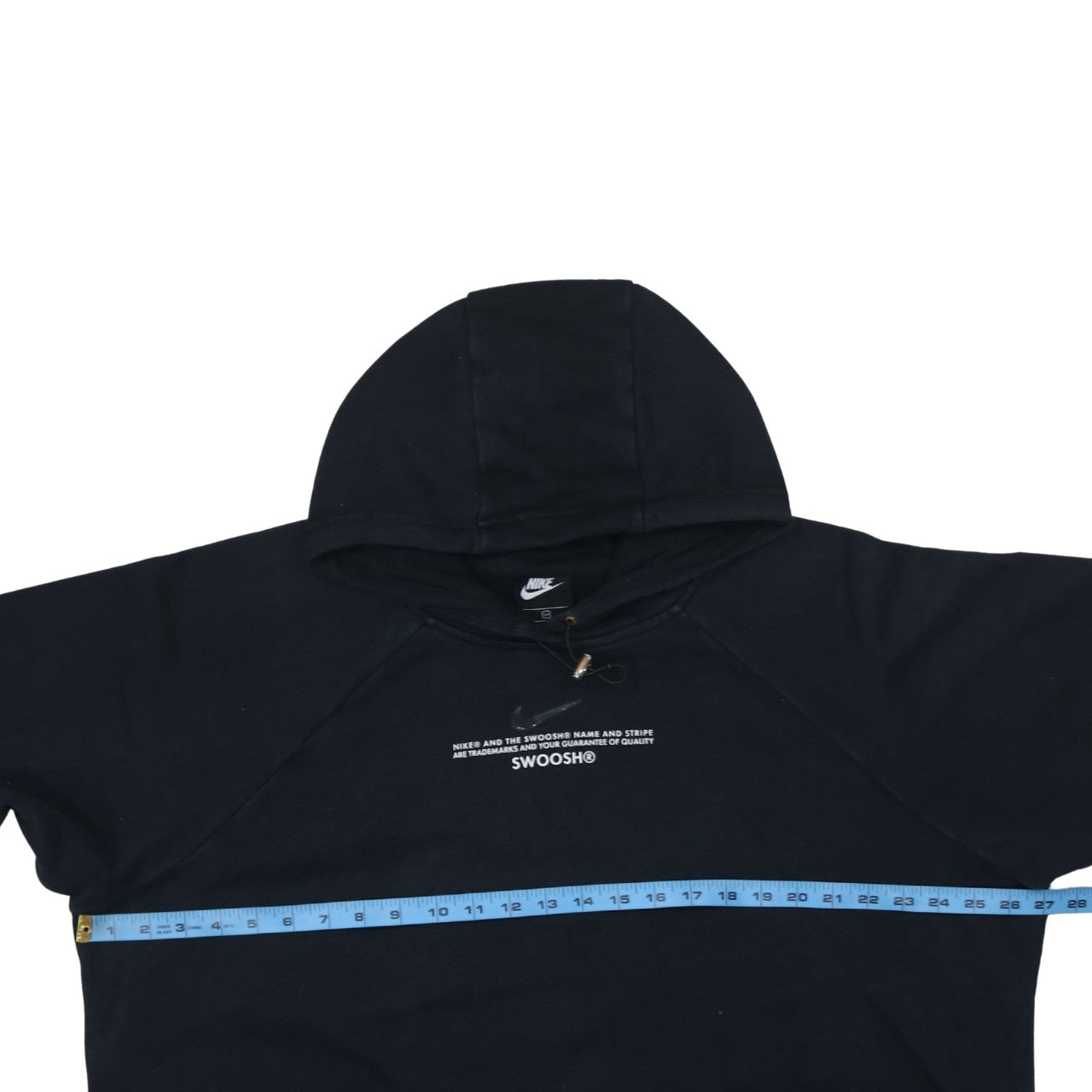 Mens UK Size 2XL Nike Black Pullover Hoodie
