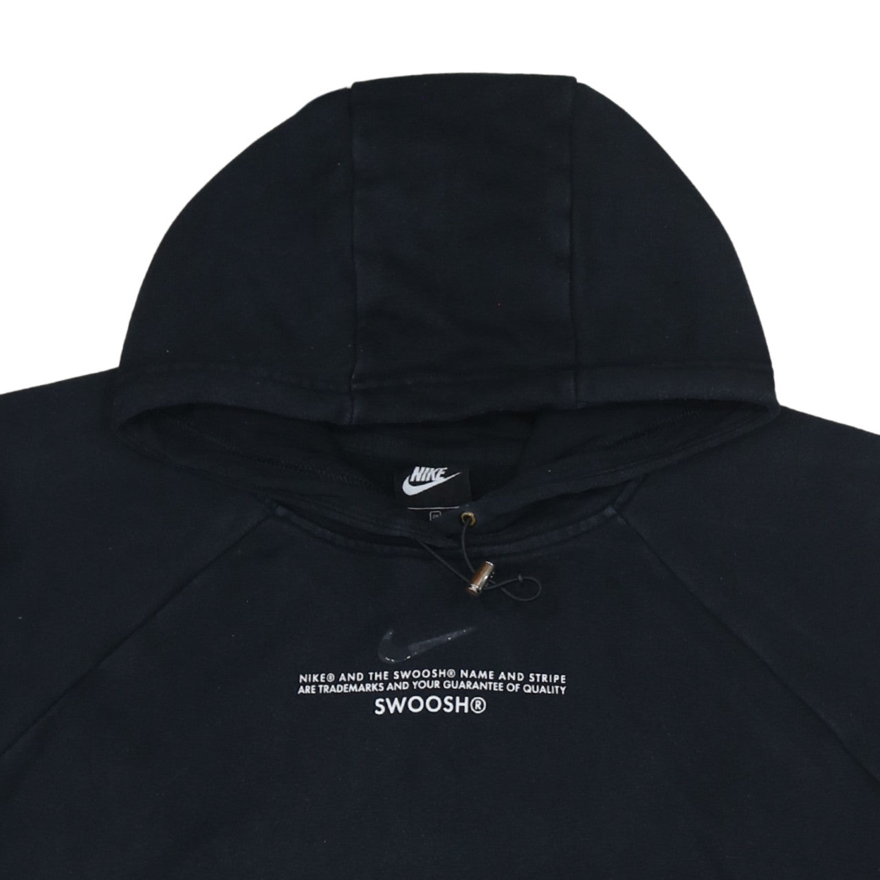 Mens UK Size 2XL Nike Black Pullover Hoodie