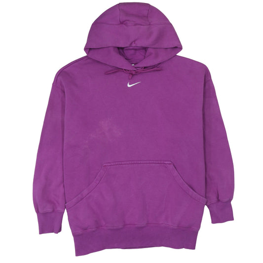 Womens UK Size XL Nike Purple Pullover Hoodie
