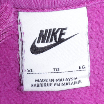 Womens UK Size XL Nike Purple Pullover Hoodie