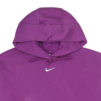 Womens UK Size XL Nike Purple Pullover Hoodie