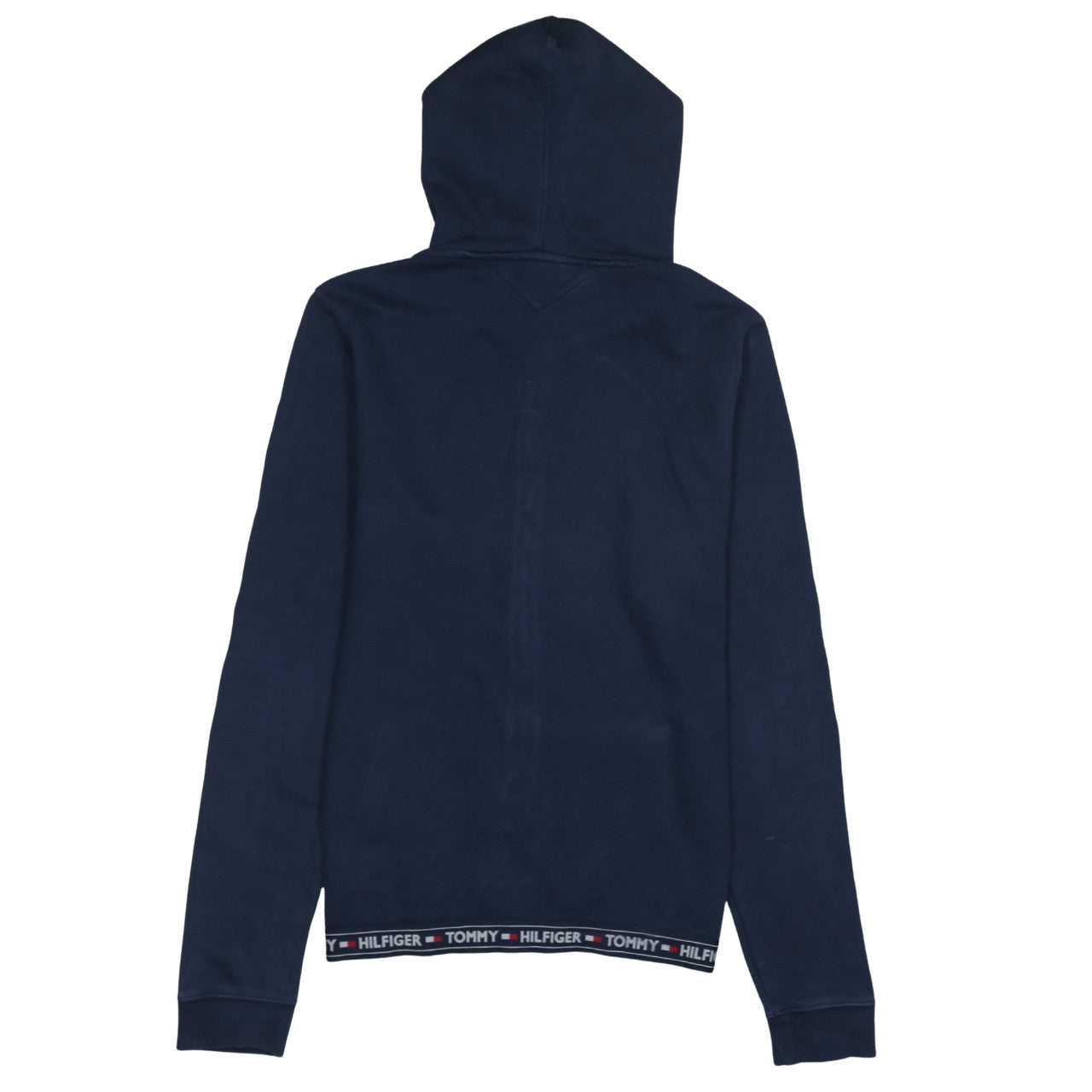 Mens UK Size L Tommy Hilfiger Blue Full Zip Hoodie