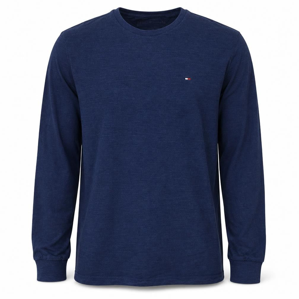 Mens UK Size M Tommy Hilfiger Blue Pullover Sweatshirt