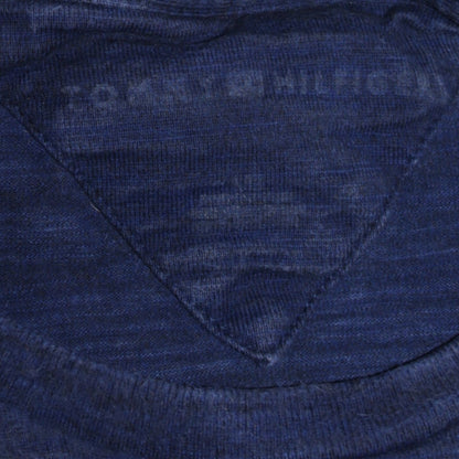Mens UK Size M Tommy Hilfiger Blue Pullover Sweatshirt