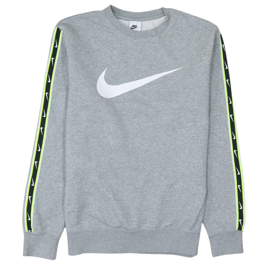 Mens UK Size S Nike Grey Pullover Sweatshirt