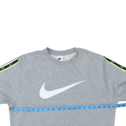 Mens UK Size S Nike Grey Pullover Sweatshirt