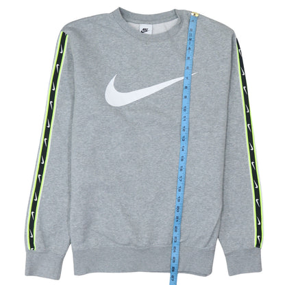 Mens UK Size S Nike Grey Pullover Sweatshirt