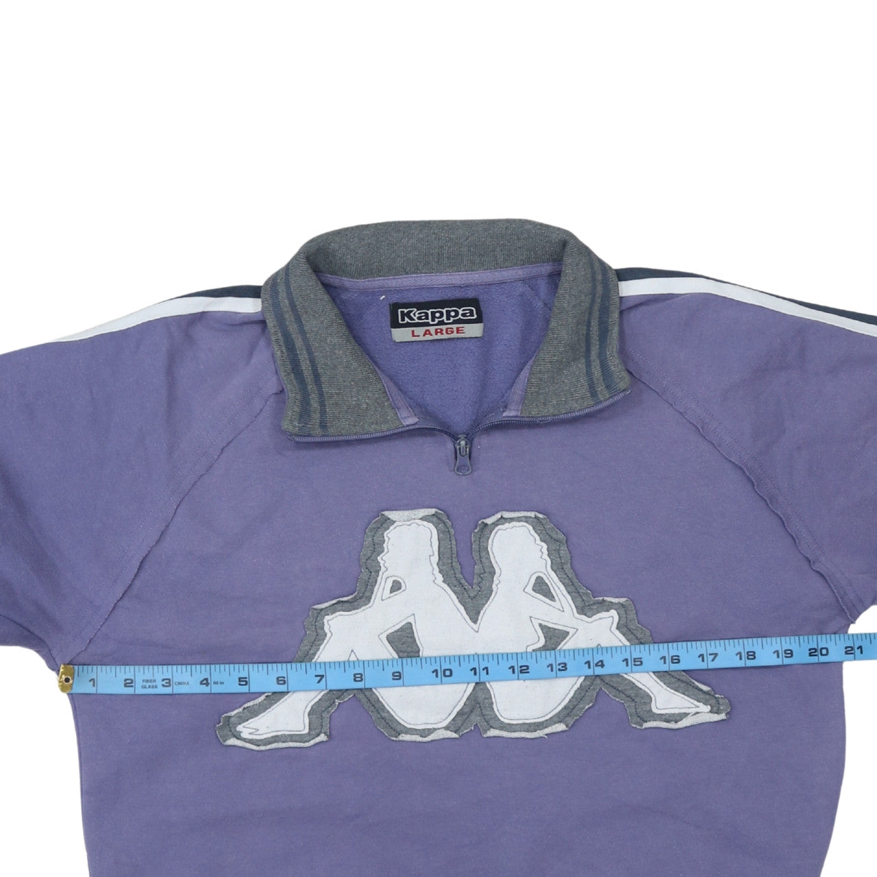 Womens UK Size L Kappa Purple Pullover Sweatshirt