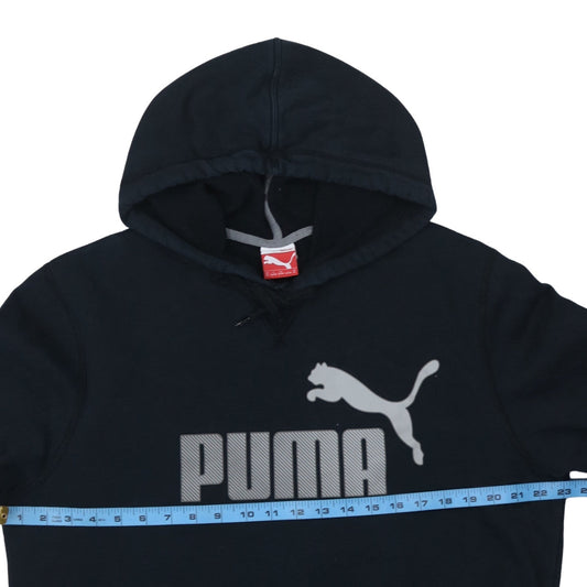 Mens UK Size XL PUMA Black Pullover Hoodie